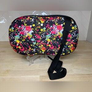 Nfinity Midnite Beast Cheer Shoe Hard Case Multicolor Splatter *CASE ONLY